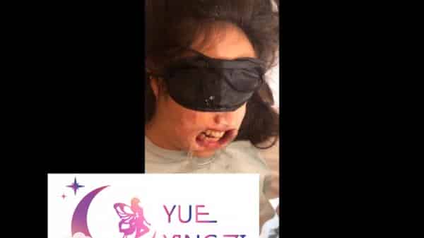 稀有：戴上强制开口器，呼噜声中疯狂颜射插图