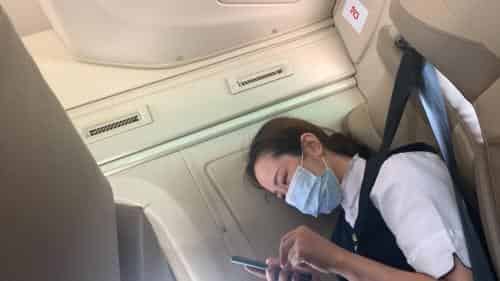 异地恋空姐前女友下了飞机直接坐车来找我饥渴难耐被猛干插图