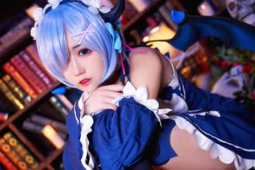 猫君君_MaoJunNO.010雷姆小恶魔[23P2V]插图