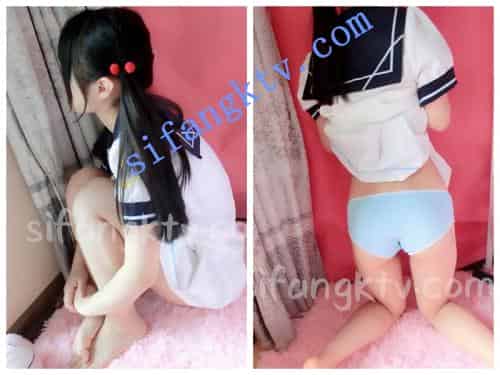 [绝版精品]超美可爱萝莉女神[夏小寒]露脸露点特写插图
