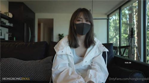 [中秋佳节福利]最新超火香港网红极品美少女▌HongKongDoll▌深林秘境相遇-1露天浴池白天干到黑夜[1V/2.14G]-福利好好看